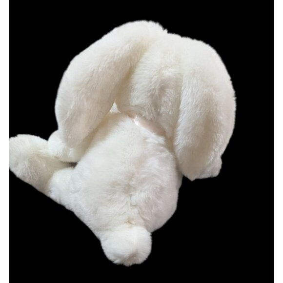 Commonwealth White Plush Bunny Rabbit  Soft Cuddly stuffed animal Toy 12” - Picture 5 of 8